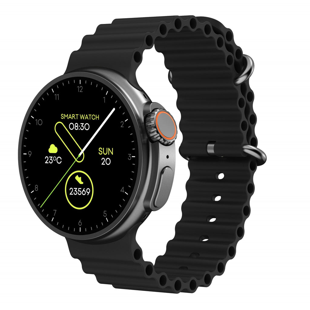 New K9 Smart Watch 1.39 Round Screen Encoder True Screw Clip Wireless Charging NFC Offline And Payment Function What Else You Got?