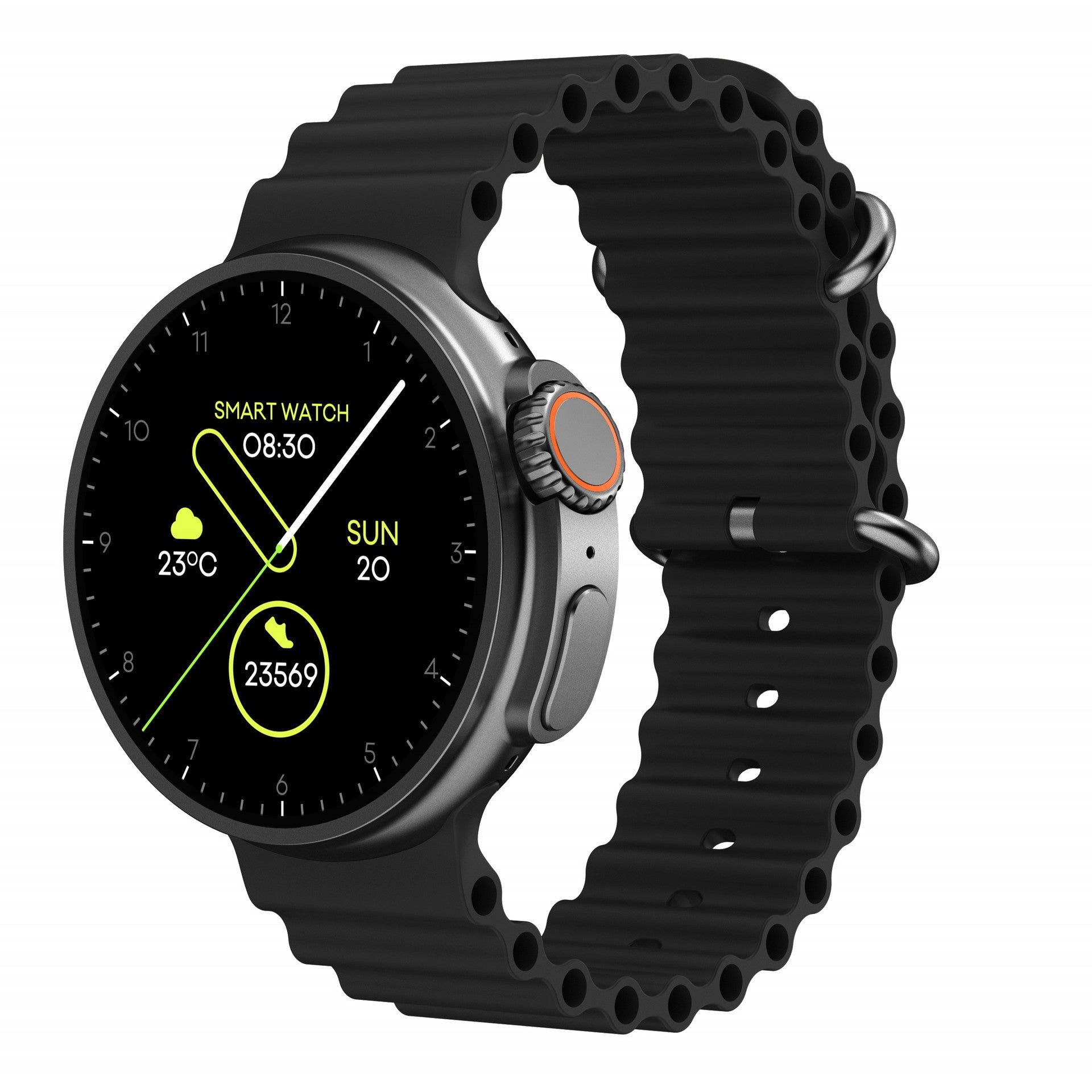 New K9 Smart Watch 1.39 Round Screen Encoder True Screw Clip Wireless Charging NFC Offline And Payment Function What Else You Got?