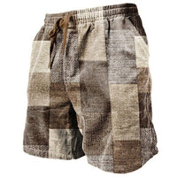 Breathable 3D Printed Casual Loose Shorts for Men - Lightweight & Comfortable Floral Design