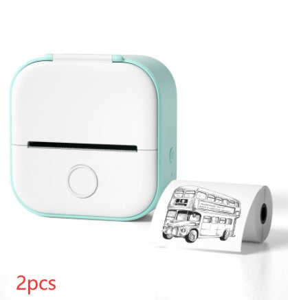 Portable Mini Thermal Label Printer Home Photo Printer Student Wrong Question Printer Bluetooth-compatible Mini Label Printer Price Tag What Else You Got?