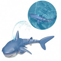 Interactive 2.4G RC Water Jet Whale Toy - Educational & Fun Spraying Action for Kids