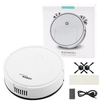 3-in-1 Smart Mini Vacuum Cleaner Robot with Mop & Sweeper - USB-Powered Cleaning Companion