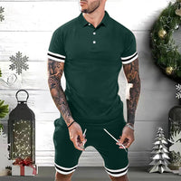 Men's Matching Polo & Short Set - Summer Casual Outfit | Christian Apparel