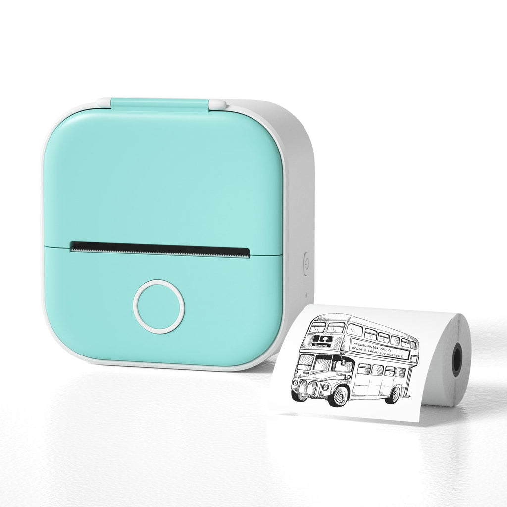 Portable Mini Thermal Label Printer Home Photo Printer Student Wrong Question Printer Bluetooth-compatible Mini Label Printer Price Tag What Else You Got?