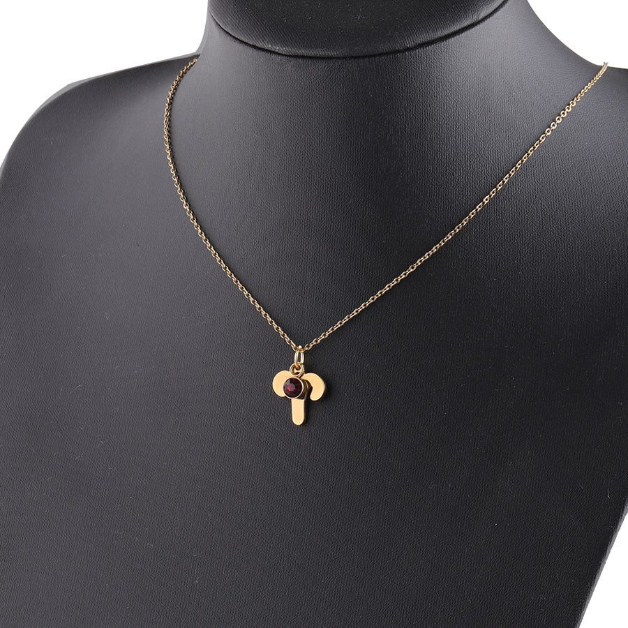 Golden Zodiac Necklace Lucky Birthstone Stainless Steel Jewelry What Else You Got?