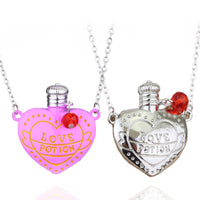 Love Poison Pill Bottle Pendant Necklace - Christian Valentine Gift - Faith Jewelry