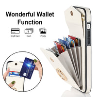 Elegant Piano-Plug PU Leather Phone Case with Stand & Card Slot - Protects & Stylizes