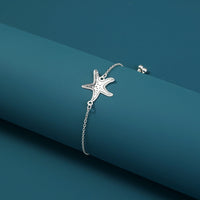 Glow-in-the-Dark Starfish Bracelet - Christian Jewelry with Scripture Inspiration