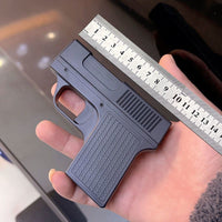 Toy Gun Lighter with Cigarette Holder – Novelty EDC Pistol Lighter, Refillable Butane