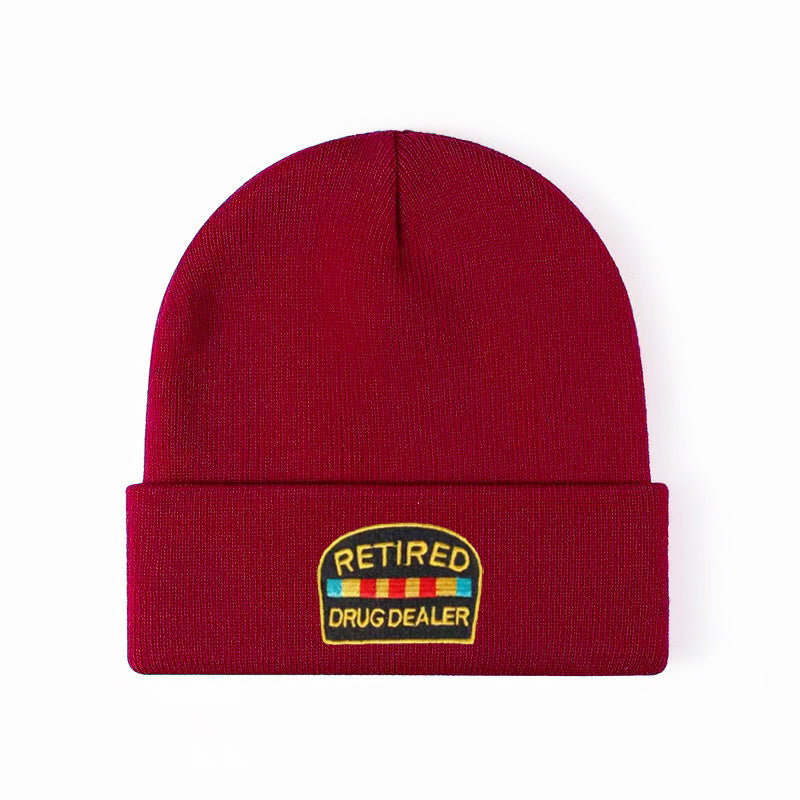 Embroidered Knitted Hat – Street Style & Warm What Else You Got?