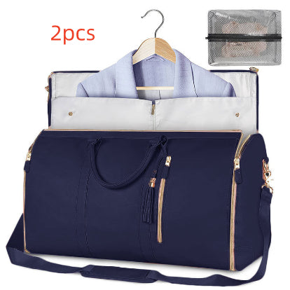 Large Capacity Travel Duffle Bag Women's Handbag Folding Suit Bag Waterproof Clothes Totes What Else You Got?