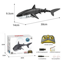 Interactive 2.4G RC Water Jet Whale Toy - Educational & Fun Spraying Action for Kids