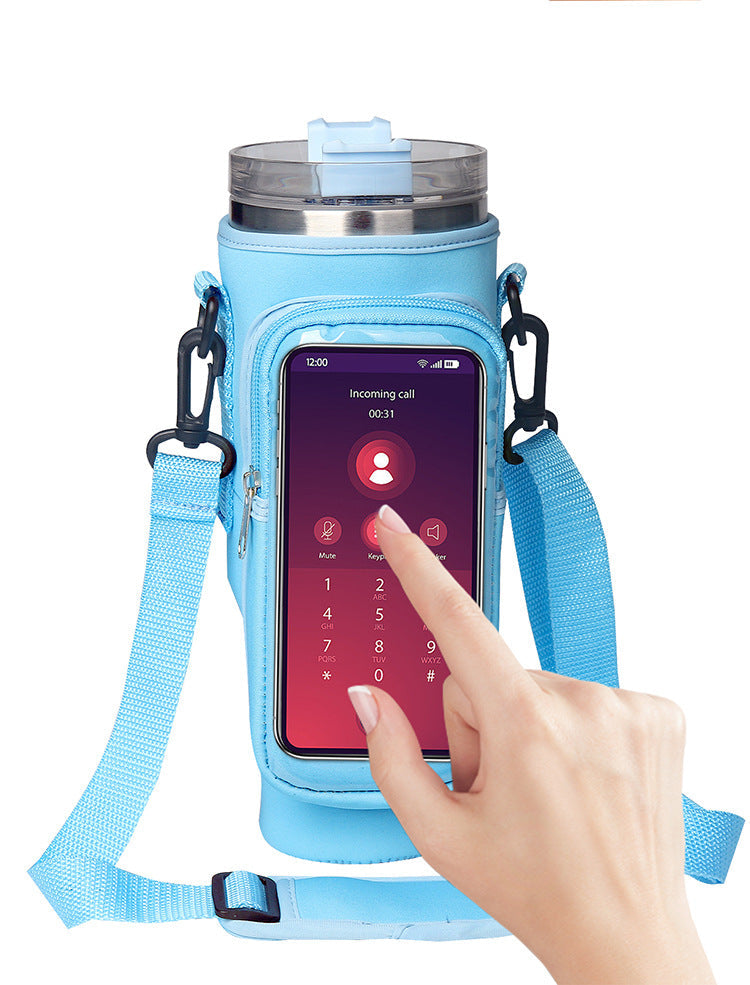 40oz Cup Cover Transparent Touch Screen Neoprene kitchen gadgets What Else You Got?