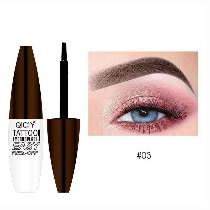 Tattoo Easy Peel Off Eyebrow Gel Cream Types Long-Lasting Smudge-Proof Sweat Resistant Waterproof Cosmetics What Else You Got?