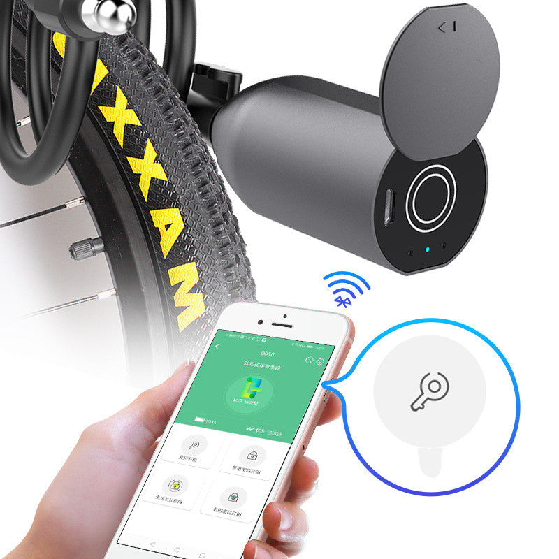 Fingerprint Bluetooth Lock – IP65 Waterproof Smart Padlock with App Control