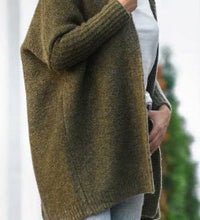 Women’s Oversized Hooded Batwing Cardigan – Soft Knit Layering Sweater S–XL