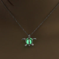 Glowing Moon Charm Necklace – Natural Healing Stone Pendant for Women with Luminous Light