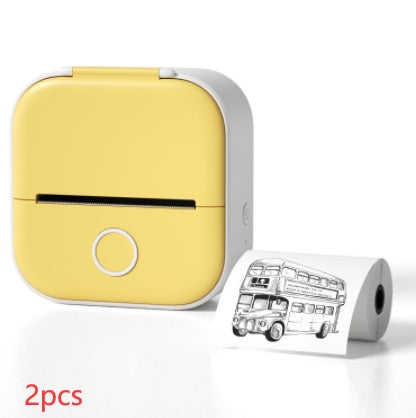 Portable Mini Thermal Label Printer Home Photo Printer Student Wrong Question Printer Bluetooth-compatible Mini Label Printer Price Tag What Else You Got?