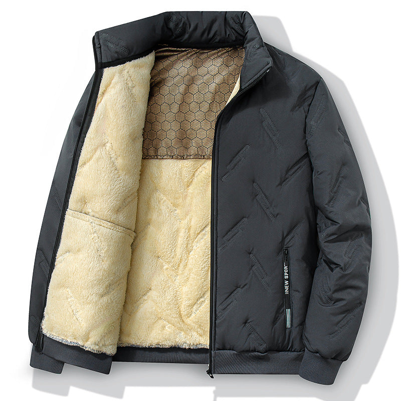 Men’s Graphene Winter Jacket – Thick Fleece, Windproof, Cold‑Resistant Cotton Coat What Else You Got?