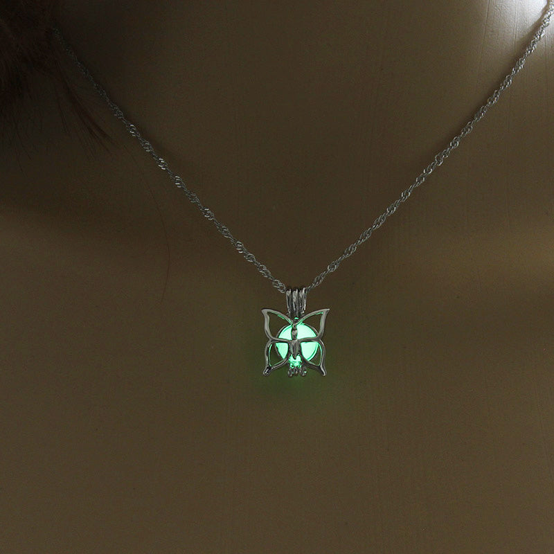 Little Butterfly Glow‑in‑the‑Dark Necklace What Else You Got?