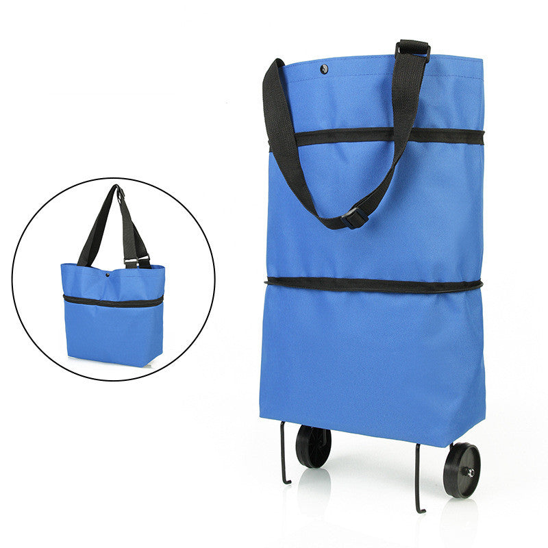 Folding Shopping Carts Reusable Shopping Bags with Wheels What Else You Got?