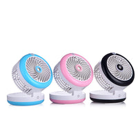 Breeze through dry air with this mini USB humidifier fan