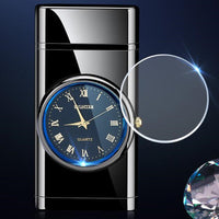 Multi-Functional LED Watch Lighter - Personalized Gift for Men & Women - Windproof Cigarette Lighter with Stylish Design