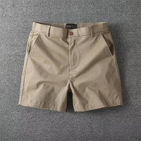 Men's Lightweight Cotton Cargo Shorts - Breathable Summer Pants for Comfort & Style