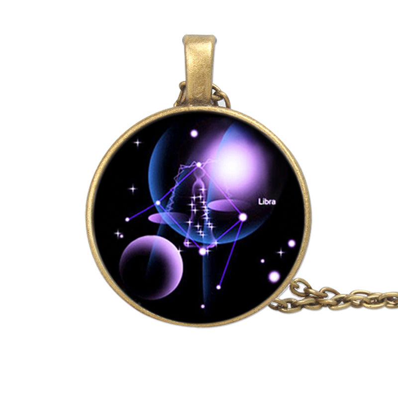 Zodiac Starry Sky Gemstone Necklace What Else You Got?