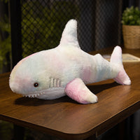 Adorable Shark Plush Pillow Toy - Perfect Gift for Kids & Teens - Blue & Gray Designs