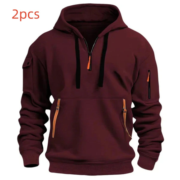 Dropped Shoulder Hooded Sweatshirt Men's Women's Plus Size Loose Pullover Fashion Sweatshirt What Else You Got?