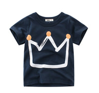 Trendy Korean Cotton T-Shirt for Boys – Summer Kids Top