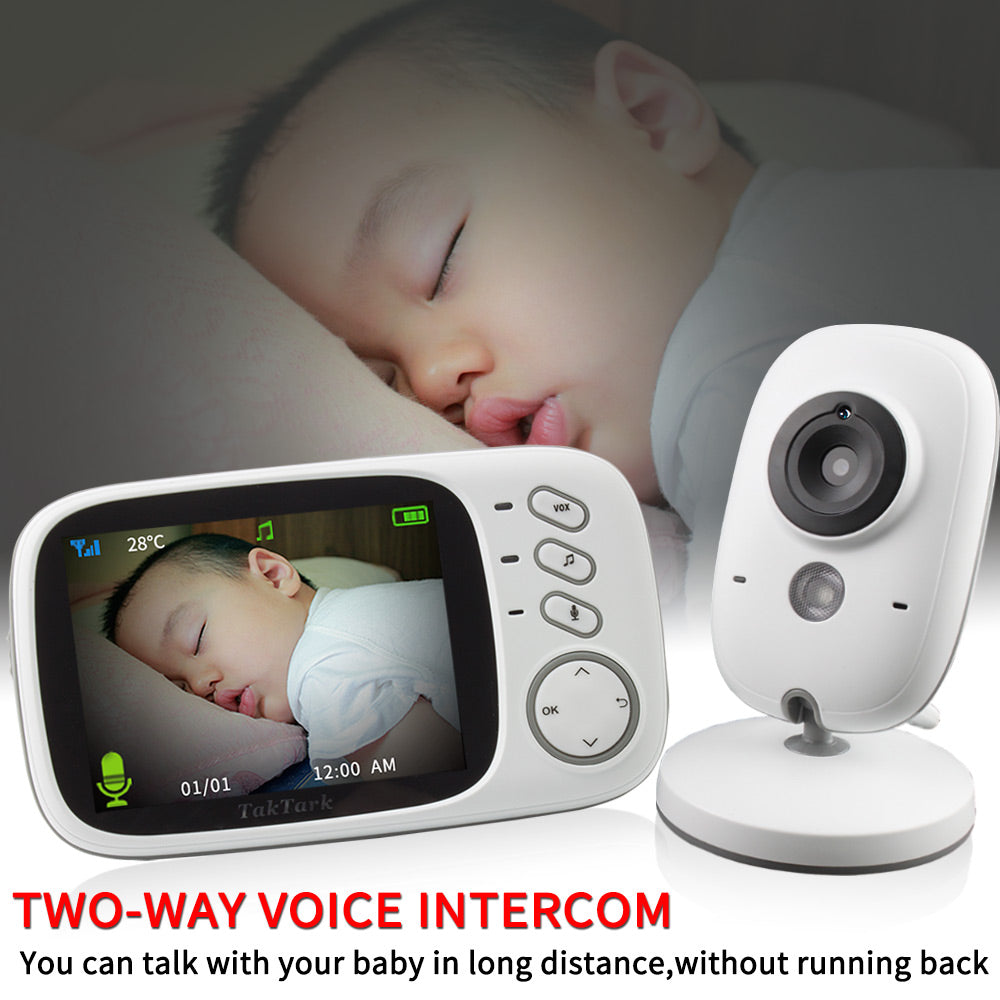 Christian Baby Monitor with Two-Way Talk & Worship Music Player - 3.2