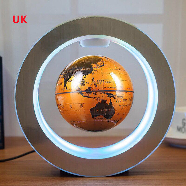 Round LED World Map Floating Globe Magnetic Levitation Light Anti Gravity Magic What Else You Got?