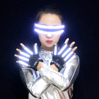Glow in the Dark LED Magic Gloves - Illuminated Finger Lights for Worship & Night Events