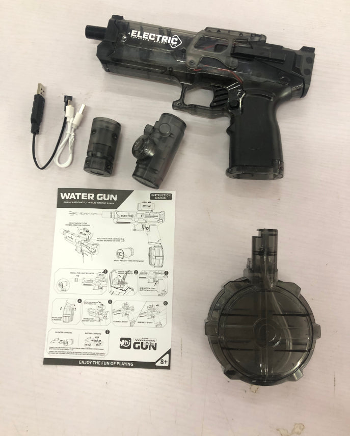 Fire Rat Electric Water Pistol Cool Light Full Automatic Water Spray Gun Summer Toy Sports Entertainment Children Gifts AC223 What Else You Got?