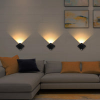 Smart Motion-Sensor LED Night Light - USB Rechargeable & Wireless for Home, Bedroom & Hallway Decor