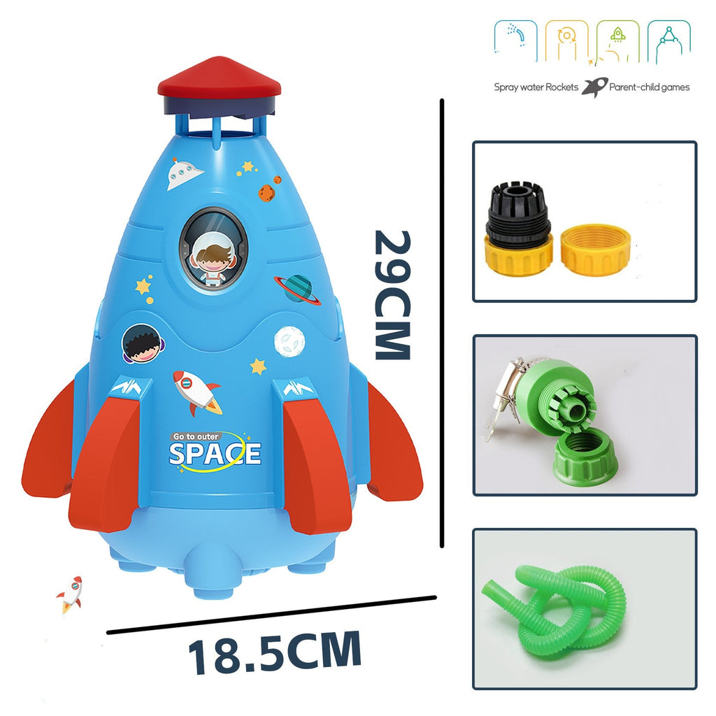 Kids Space Rocket Sprinkler Spinner What Else You Got?