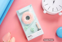 Q17 Donut Macaron Earphones – Cute Cartoon Wired Headphones with Deep Bass & Hybrid Sound