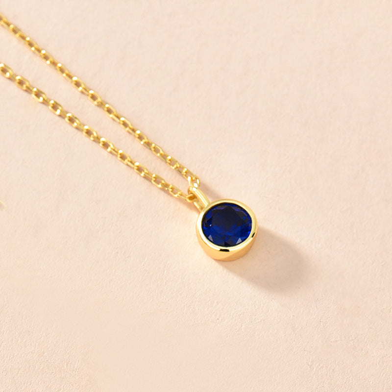 Women's Fashionable Simple Sterling Silver Solitaire Necklace With Twelve Zodiac Signs What Else You Got?