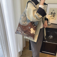 Stylish Leopard Print Commuter Bag - Perfect for Work & Everyday Use