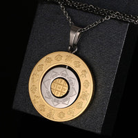 Chinese Zodiac & Feng Shui Gossip Necklace – Lucky Charm Pendant for Protection & Harmony
