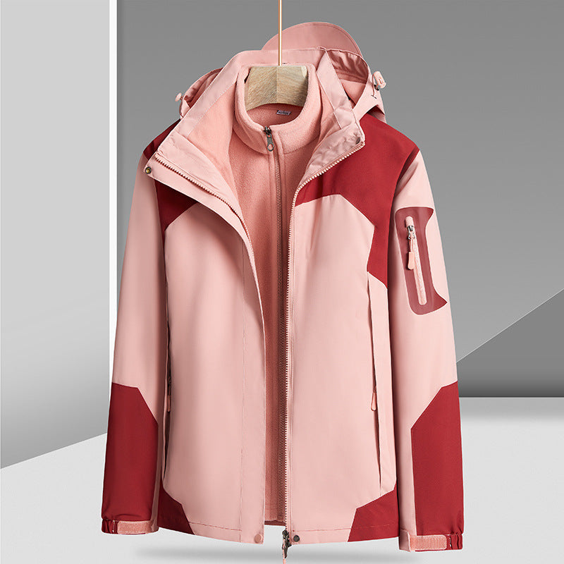 3‑in‑1 Waterproof Winter Jacket with Removable Fleece Liner What Else You Got?