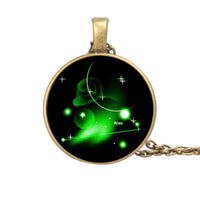 Heavenly Constellation Gemstone Necklace - Zodiac Starry Sky Jewelry