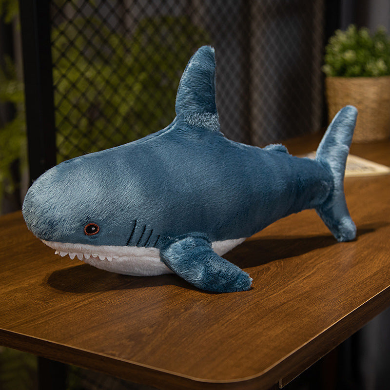 Fashion Simple Shark Throw Pillow Doll Plush Toys What Else You Got?