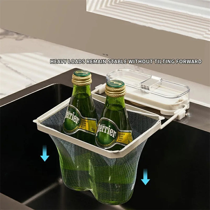 Kitchen Sink Filter Rack Suction Cup Disposable Leftover Leftovers Filter Pocket Kitchen Garbage Drain Rack Sink Strainer Kitchen Gadgets What Else You Got?