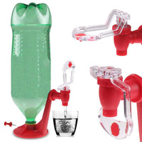 Soda Bottle Dispenser Tap – Push-Button Drink Dispenser for 2L Bottles