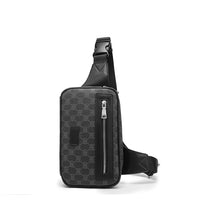 Vintage Christian Letter Print Men's Crossbody Bag - Shoulder Messenger Bag