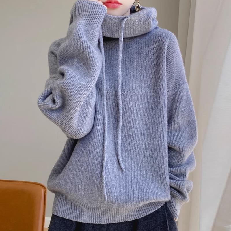 Women’s Thick Knitted Lazy-Style Sweater – Warm Autumn Winter Long-Sleeve Pullover What Else You Got?