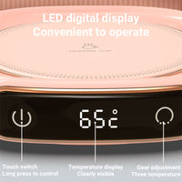 Warm Your Heart & Coffee with Our Smart Heating Mug Coaster - Keep Drinks Hot for Hours!